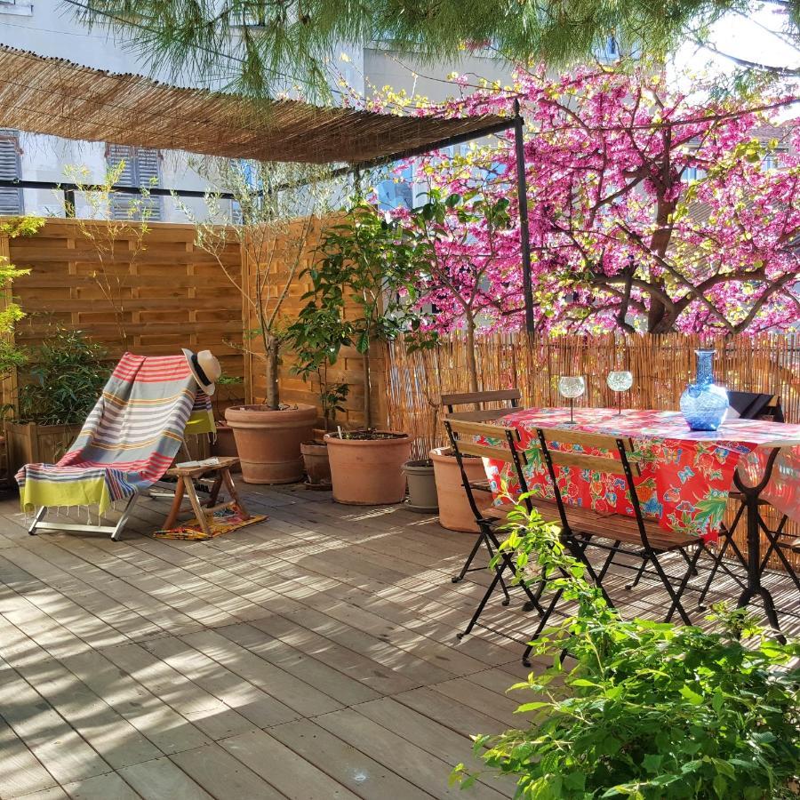 Little House With A Large Roof Garden In The City Center Marseilles Exterior foto